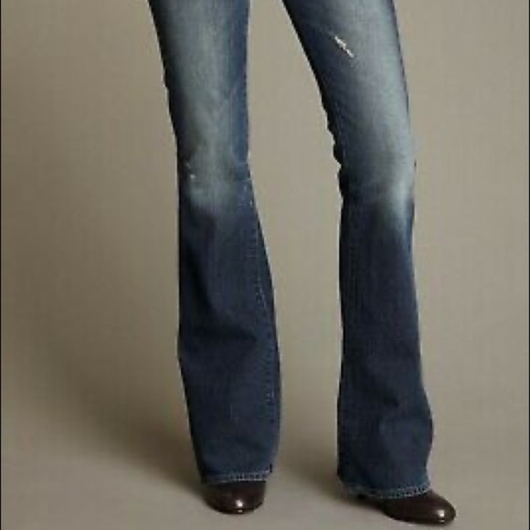 Anthropologie PAIGE Premium Denim Laurel Canyon Fit&Flare Jeans - Picture 2 of 10